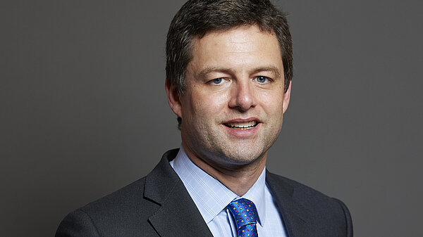 Chris in Parliament