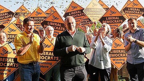 Lib Dem winning