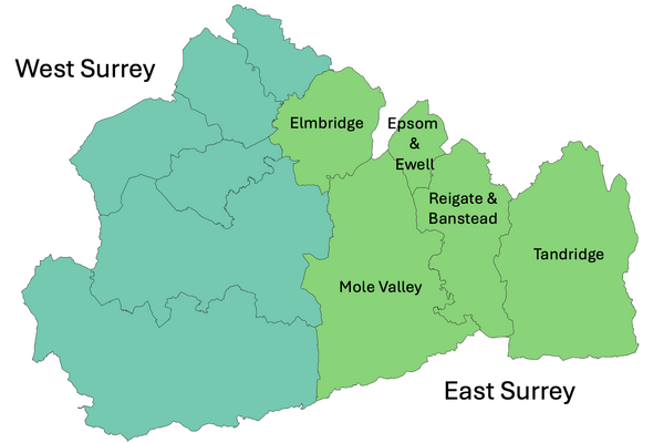 East and West Surrey